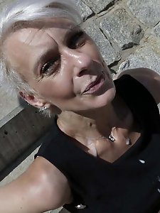 Granny makes a living on the streets at Swhores