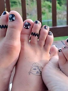 Making the most of the last few days of warmth and sunlight.