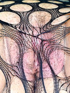 Black sex toy in action