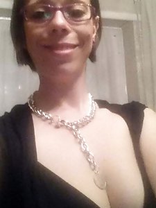 Mature woman in her solo play