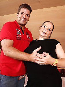 Big breasted german mature bbw getting very naughty