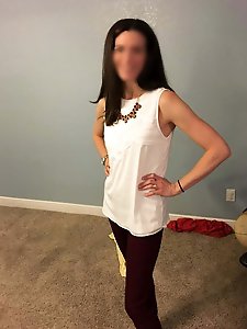 Sensational mature prostitute spreading her pussy lips