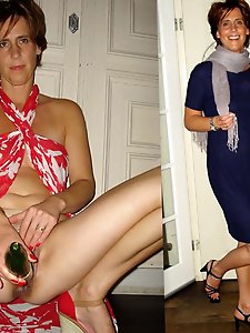 Mature mama revealing her breasts