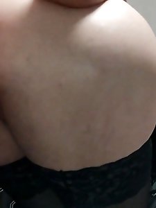 My mature cocksucker wife in the bathroom... )))