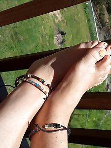 Seductive middle-aged woman dons an enticing undergarment